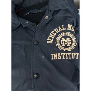 Vtg  Champion General Motors Institute windbreaker Jacket Flint Michigan